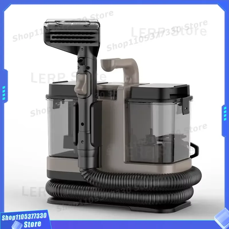 Portable Electric Bagless Vacuum Cleaner Wet Dry Handheld for Home Carpet Sofa Car Stain Removal Powerful Suction Device Wet