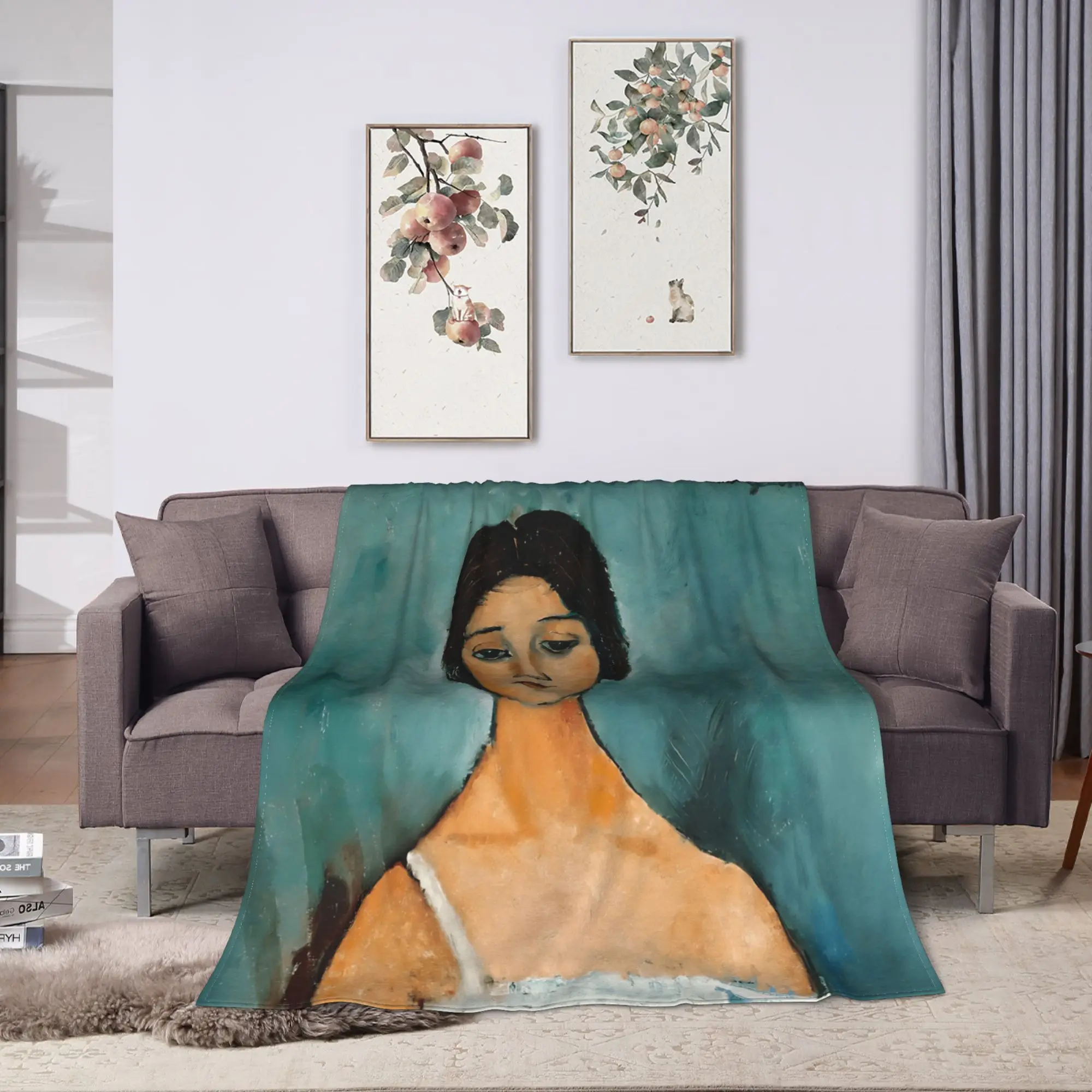 Amadeo Modigliani Blanket Quality Soft Comfy  Bedding Throws Winter Plane Travel Chair Sofa Bed Novelty Bedspread