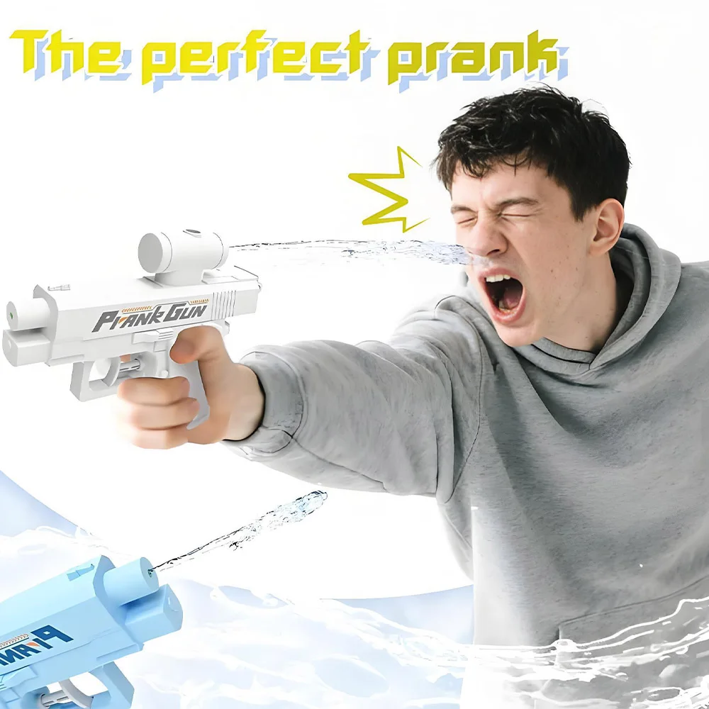 ปืนเล่นตลกปืนฉีดน้ําสําหรับเด็กเล่นกับเพื่อนของเล่นชายหาดสระว่ายน้ําของเล่นสําหรับแฟน