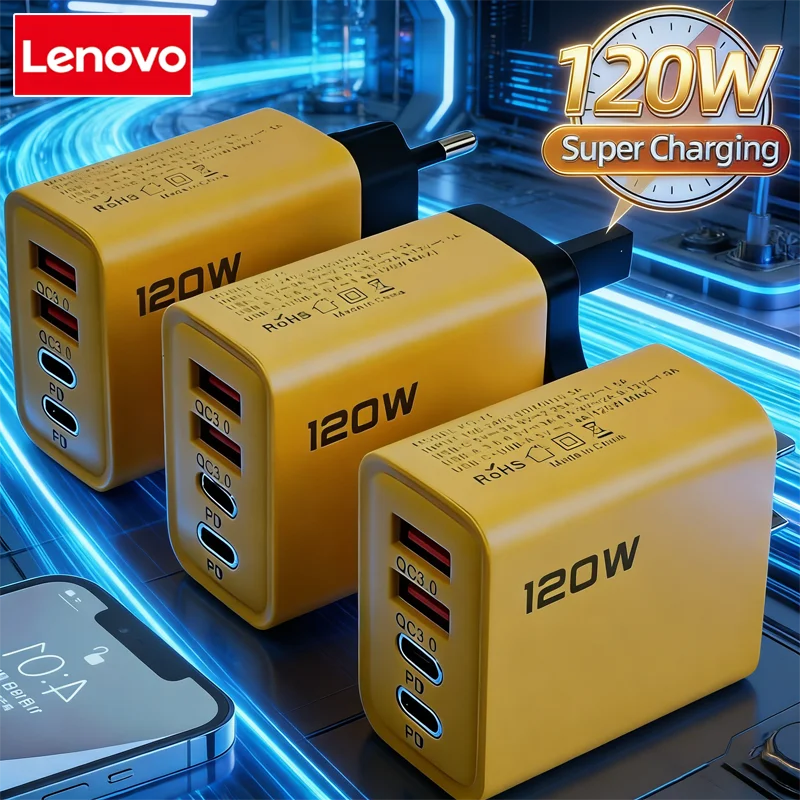 Lenovo 120W 4-Ports…