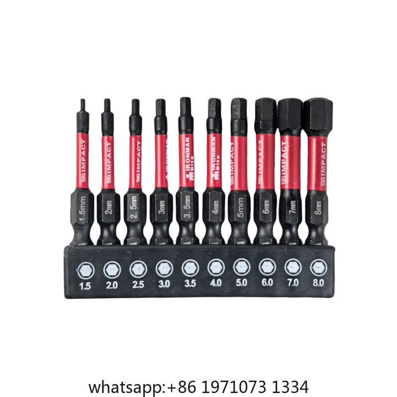 40PCS 60PCS Screwdriver Bit Set S2 Steel Metric SAE Magnetic Impact Driver Bits Power Drill Repair Tool Kit