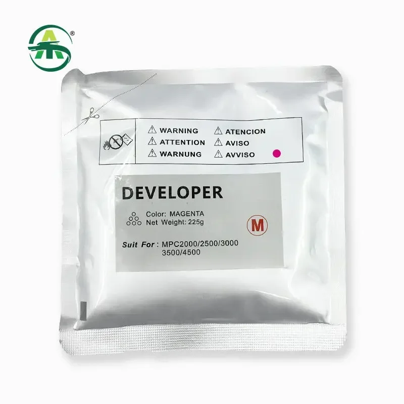 MPC2500 Desenvolvedor para Ricoh MPC2000 C2500 C3000 C3500 C4500 Compatível CMYK 225 g/saco
