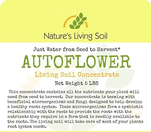 

Nature's Living Soil Super Soil Autoflower Concentrate