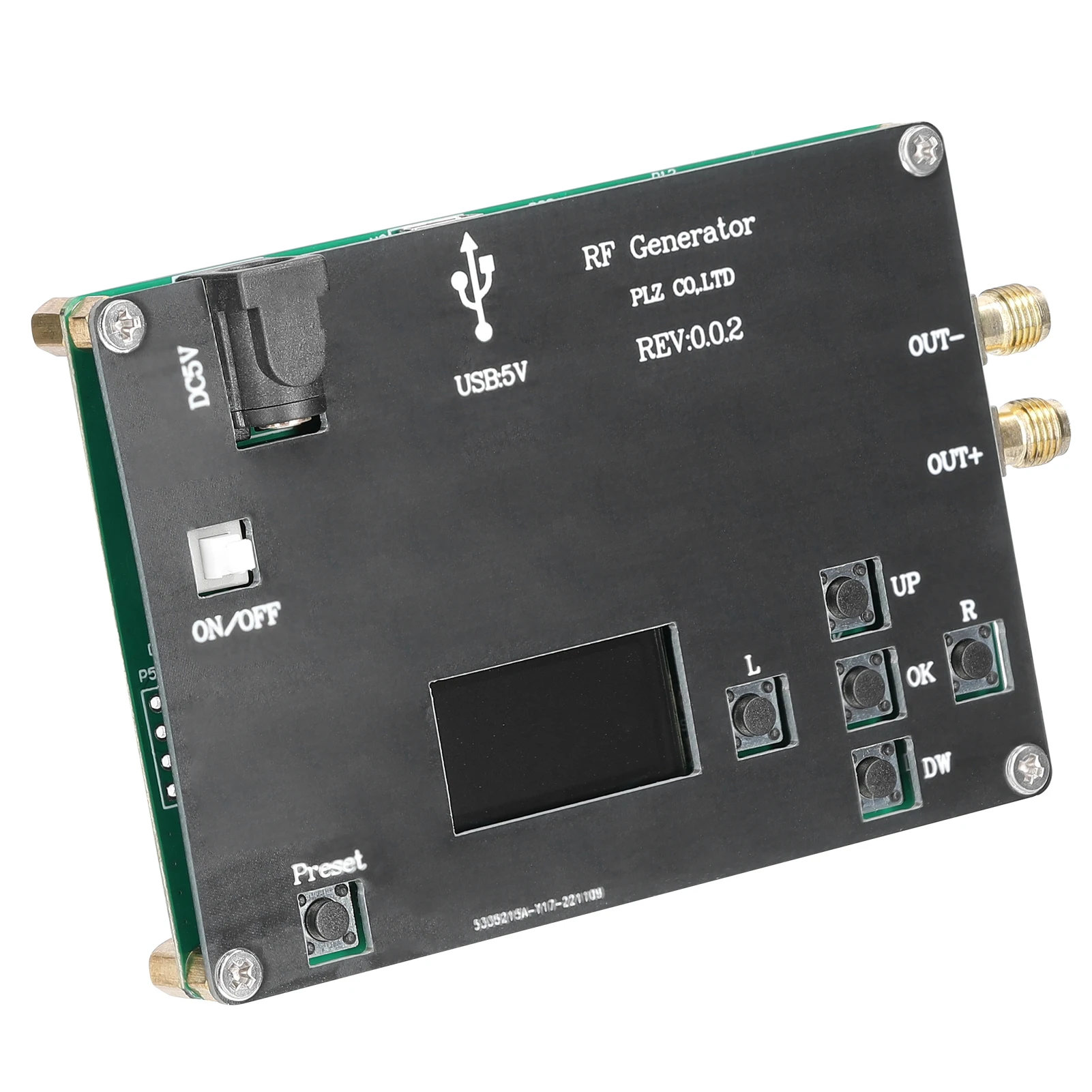 Signal Frequency Generator OLED Display Phase-Locked Loop Module Sensors Excitation Source Line Loss Attenuation Detection