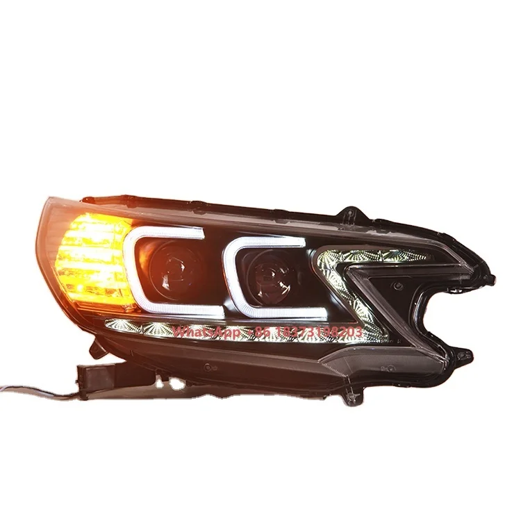 

High Quality ALL LED Headlight LED DRL Front Light Bi-LED Lens Headlights for Honda 2012-2014 CR-V CRV