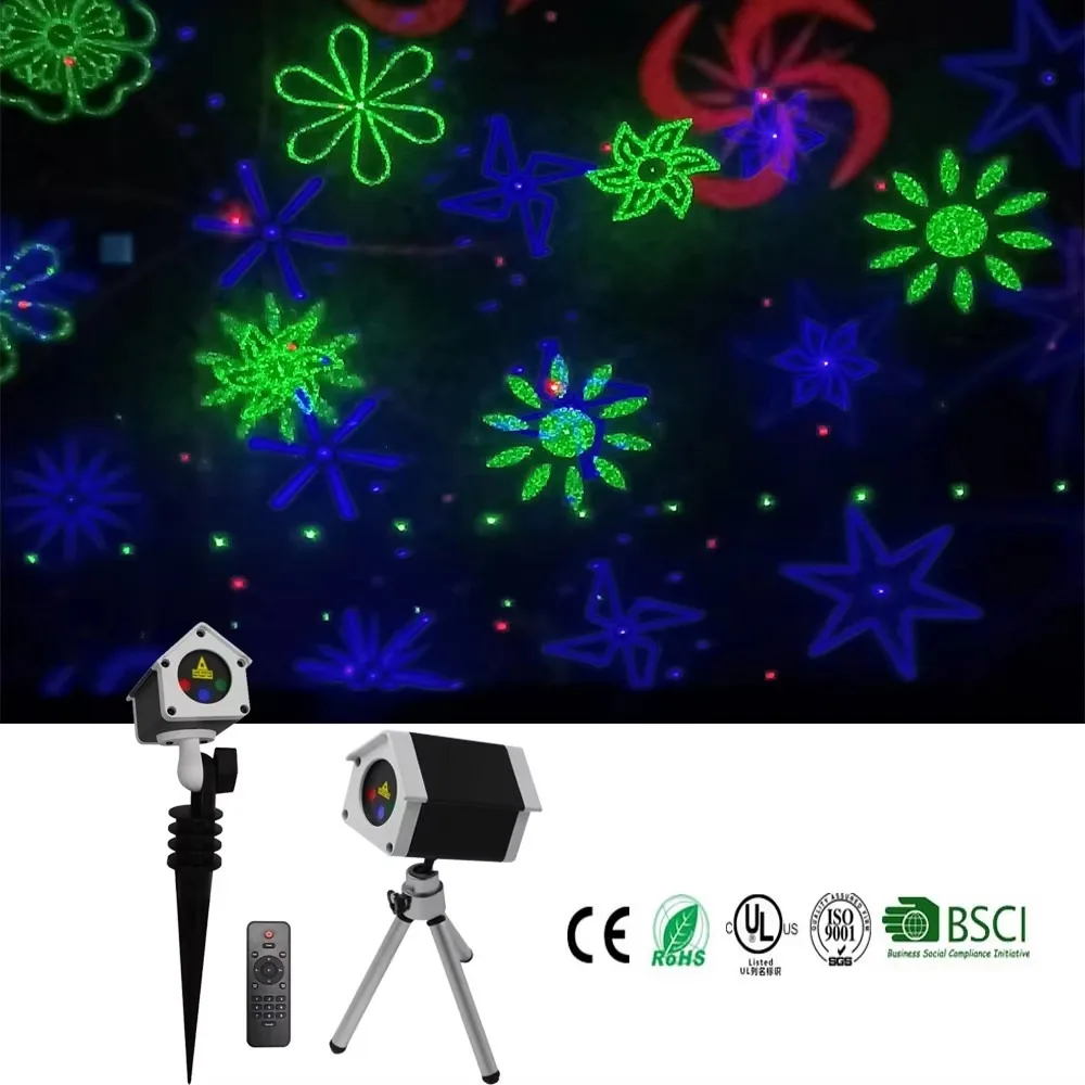 30 Patterns Laser Light Projector RGB Beam Stage Lighting for Home Party Bar Dance Hall Disco DJ Club Atmosphere