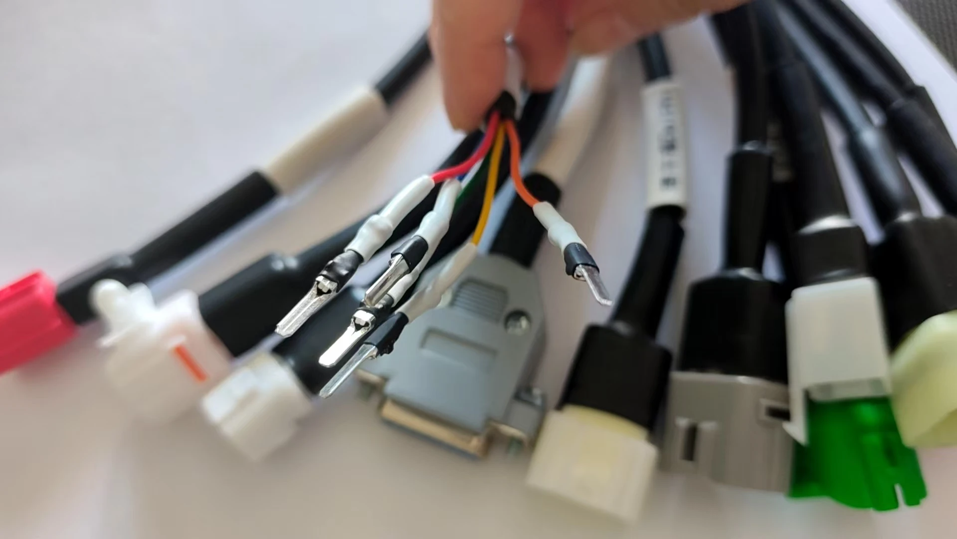 13in1 Motorcycle OBD2 Adapter Model To JDjag MST M100 Diagnosis Tool with Jumper Lines Wiring Harness for Motorbike Cable Set image 6