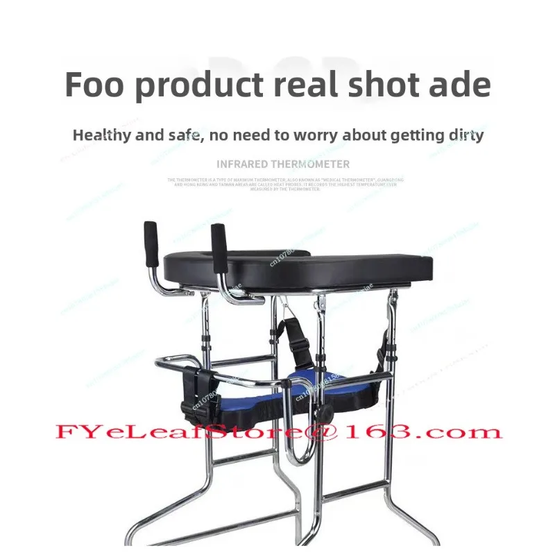 Anti-Slip Walker for Elderly with Adjustable Height & 360° Wheels, Hemiplegia Rehabilitation Training Equipment Stroke Patients