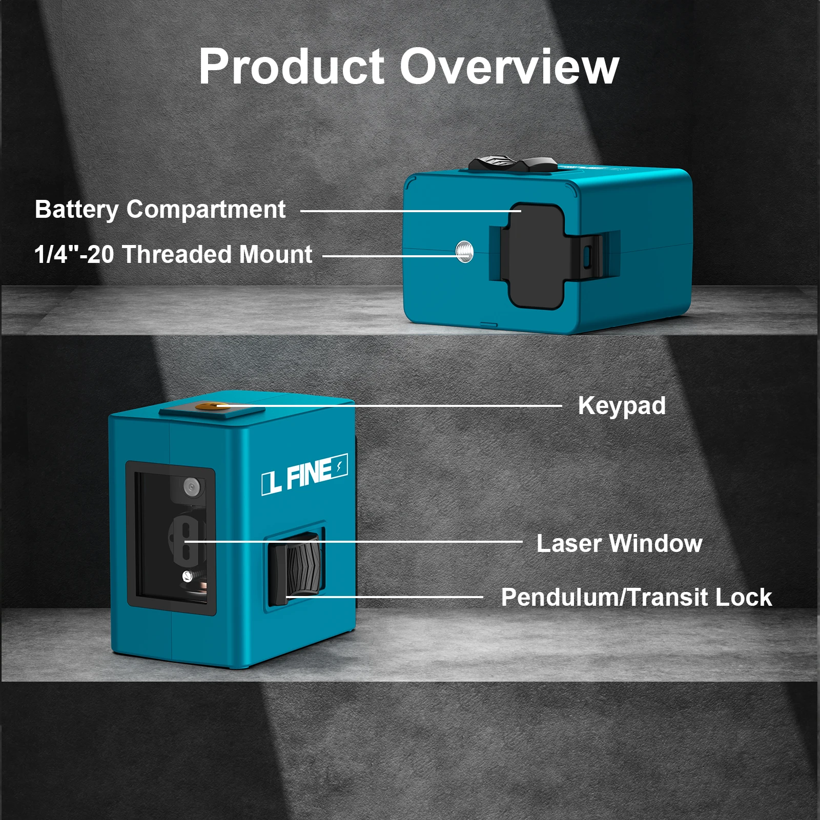 Imagem -05 - Lfine Laser Nível Linhas Profissional Nível Laser Horizontal Vertical Nivel Laser Automático 360 ° Ferramentas de Autonivelamento
