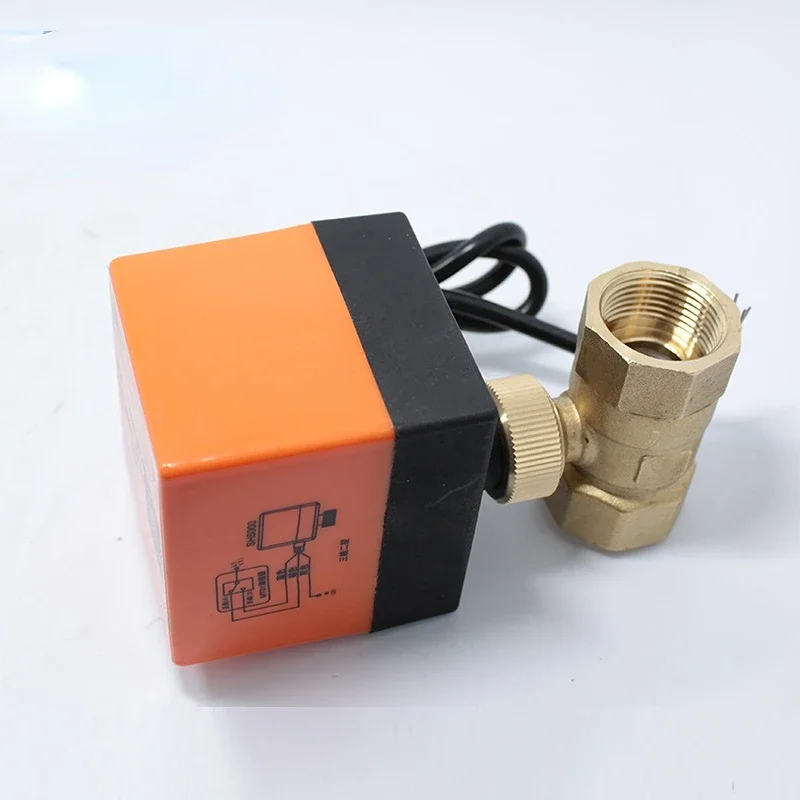 Electric  two way valve for fan coil air conditioning water system DN15 DN20 DN25