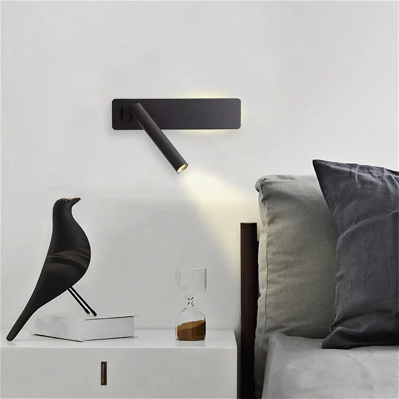 

【Flash Sale】Modern Wall Sconce Bedside Lamp Home Living Room Decor Reading Indoor Lighting Led Bedroom Corridor Night Light Fixt