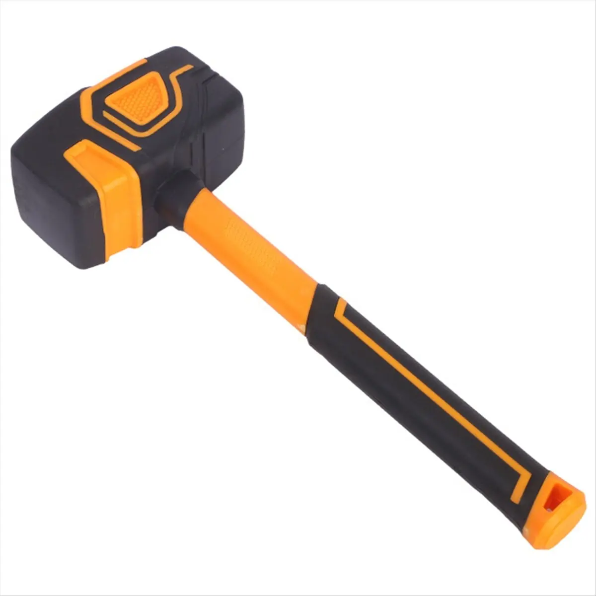 DT57 LATEST MODEL Multifunctional Rubber Hammer Tile Soft Rubber Percussion Hammer Square Hammer Construction Worker Professiona