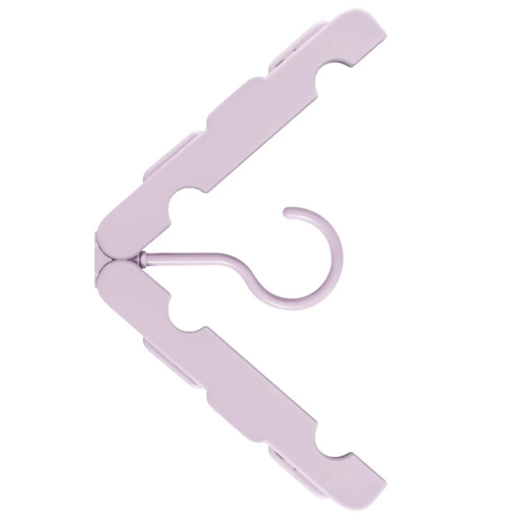 

Portable Folding Anti-Skid Clothes Hanger Travel Adjustable Clothes Rack for Business Travel