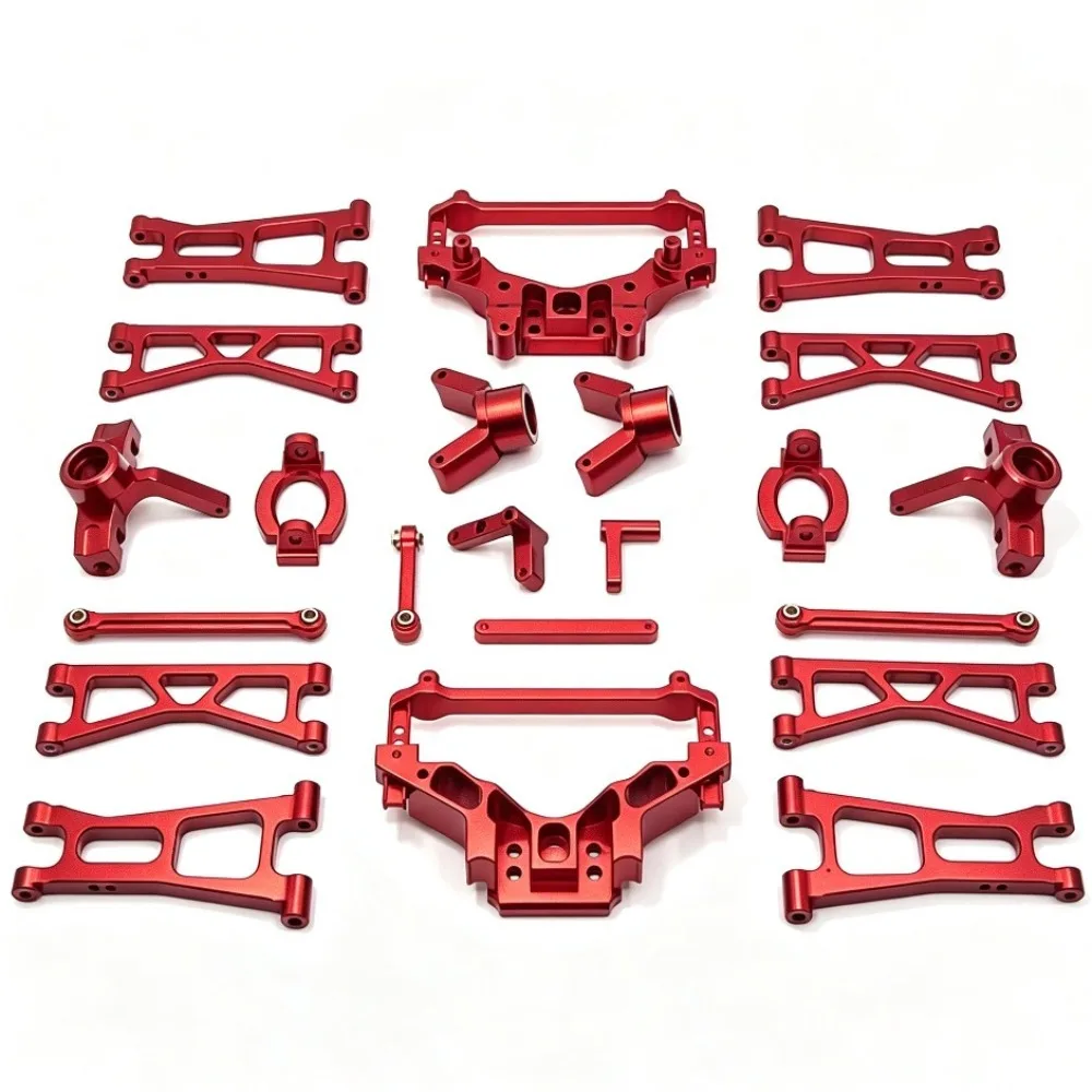 RC Car Metal Upgrade Kit Shock Absorber Mount Body Shell Post Turnbuckles For HS 14331 14332 14421 14422 14431 14432 JJRC C8802
