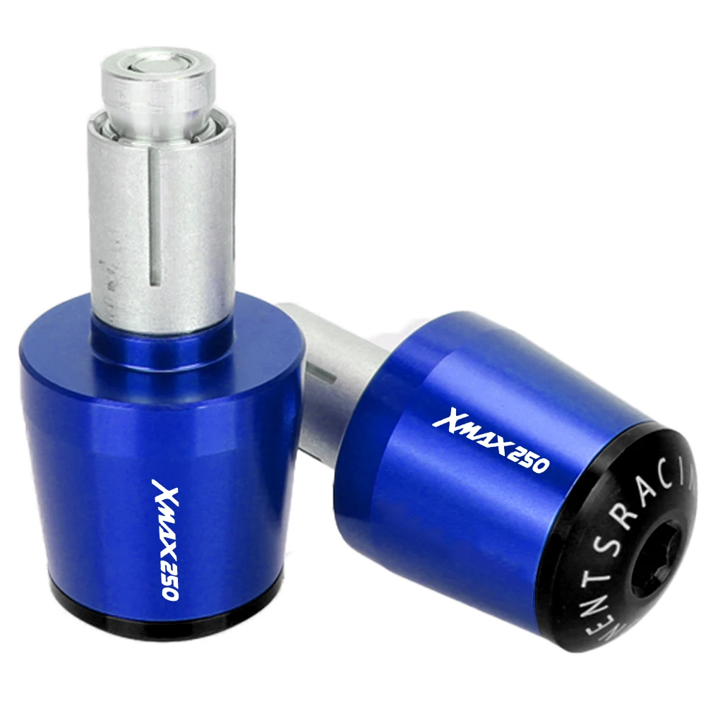 

For Yamaha XMAX 250 2006-2024 CNC Aluminium Motorcycle Accessories Handlebar Grips Bar Ends Cap Counterweight Plug Slide Cover