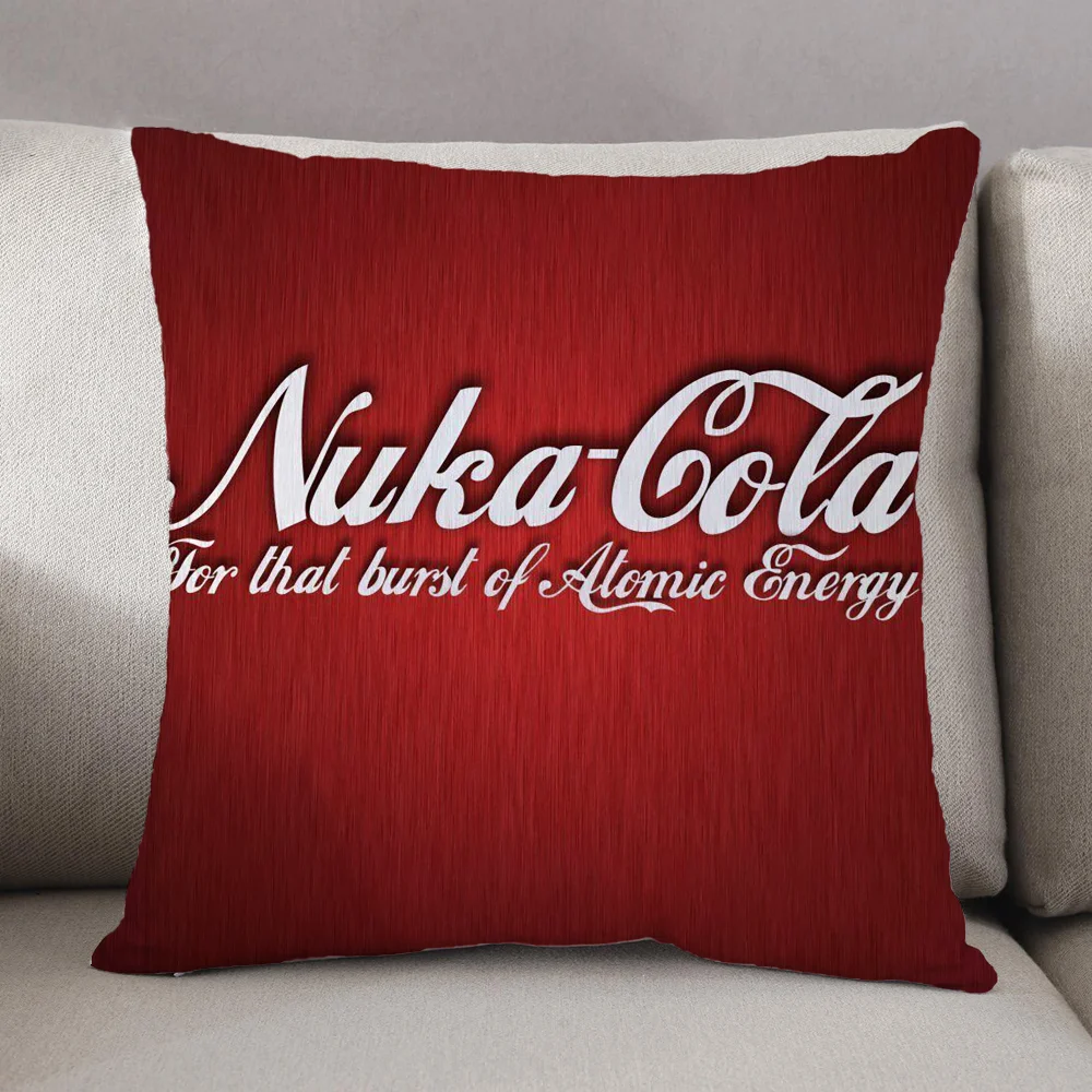 Nuka Cola Home Decoration Cushion Covers Living Room High Quality Luxury Cushion Cover for Pillow Decorative Pillowcase Cushions