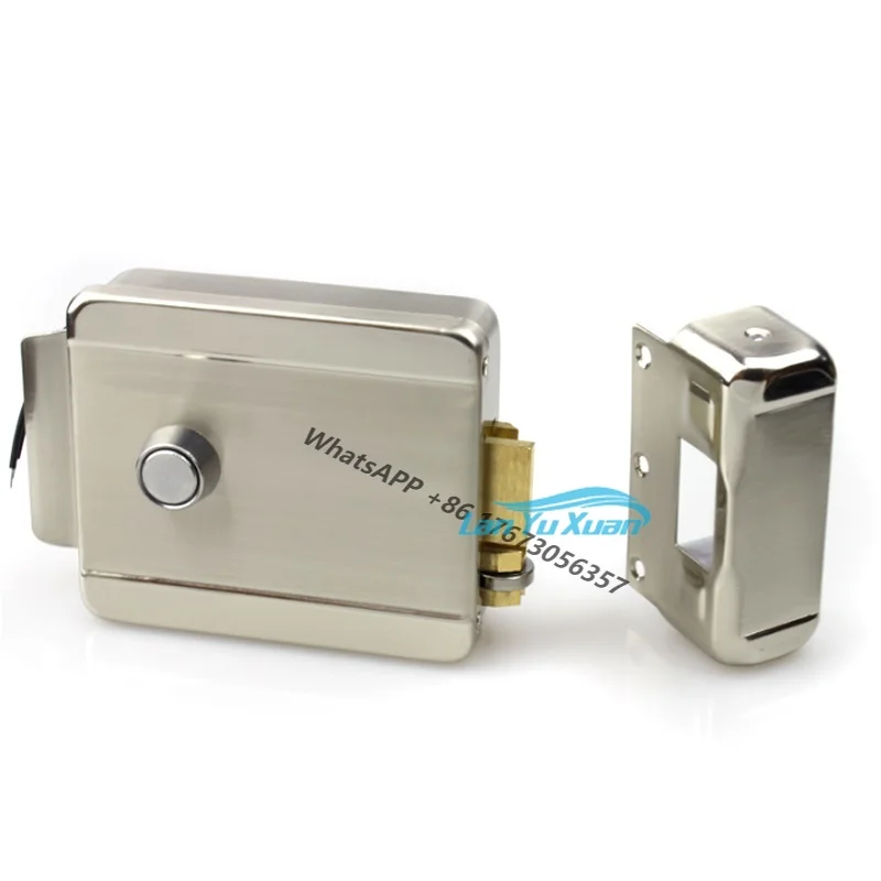 Security Electric Rim Lock Waterproof Card     Door s for Aluminium Doors