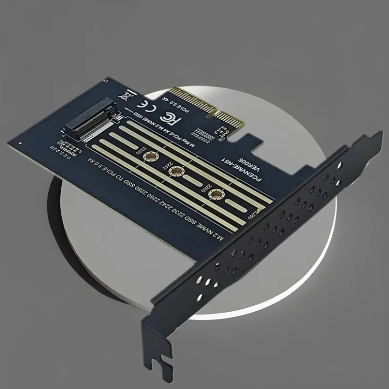 

NEW Expansion Card Riser PCIE NVME SSD Adapter Support 2230 2242 2260 2280 M2 NVME SSD 32Gb PCI Express 5.0 X1 to M.2 NVME M-Key