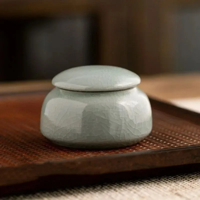 

2025 New Mini Ceramics Pet Urns,Cremation Commemorative Coffin Pet Urn,Memorial Funeral Ashes Box For Deceased Dog Keepsake