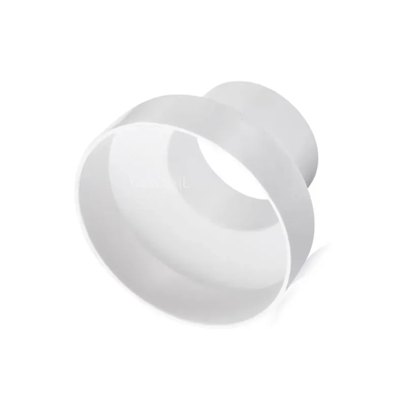 PVC pipe variable diameter joint range hood pipe variable diameter plastic ventilation pipe large and small head 100-75/200-150