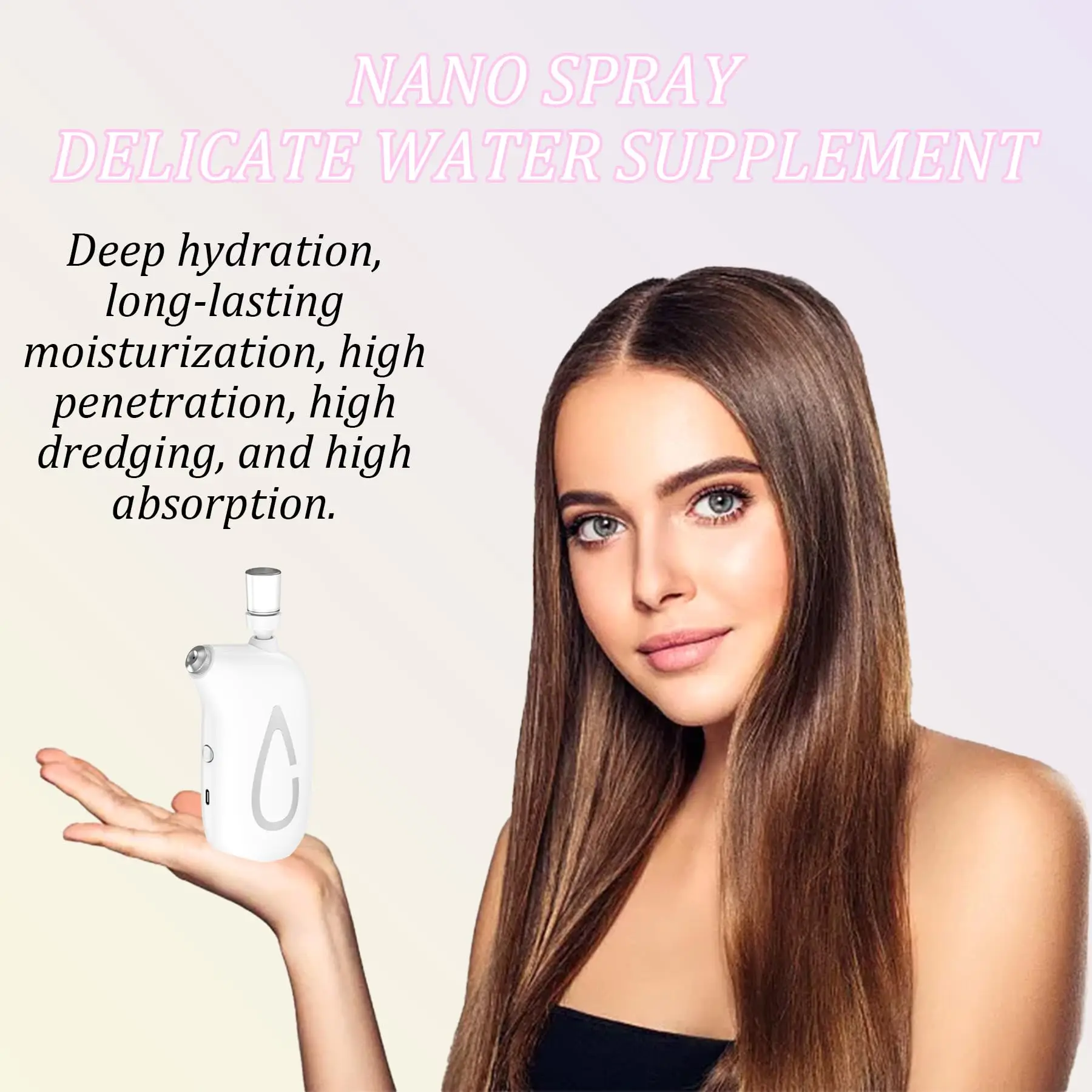 Facial Steamer Ionic Hot Mist Facial Heating Sprayer Pore Cleaner Skin Moisturizing SPA Humidifier Atomizer Home Skin Care Tool