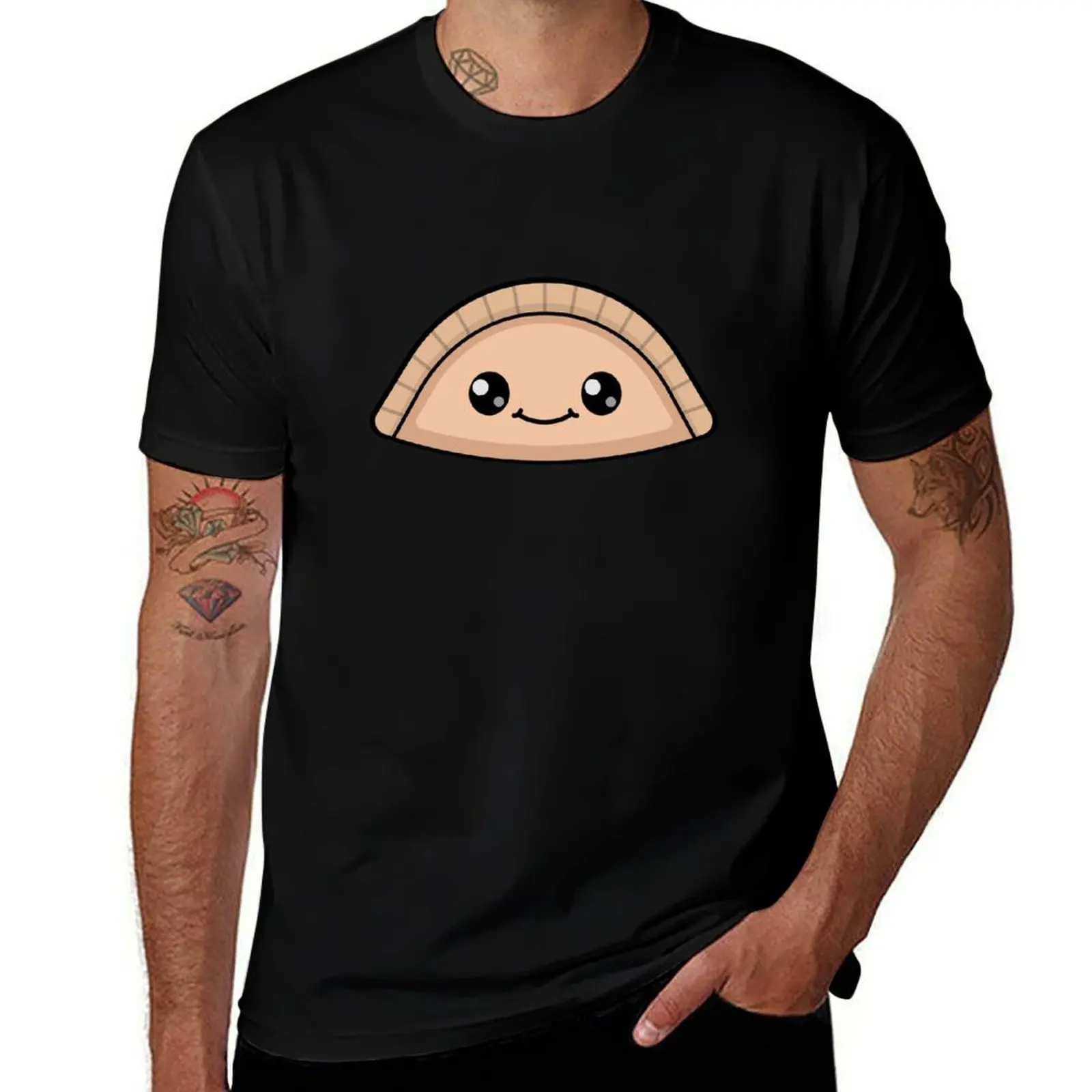 

Happy Empanada T-Shirt Casual Work Wear T-Shirt