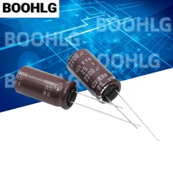 5PCS 2200UF 25V Black Diamond Capacitor 25V 2200UF High Frequency Low Resistance