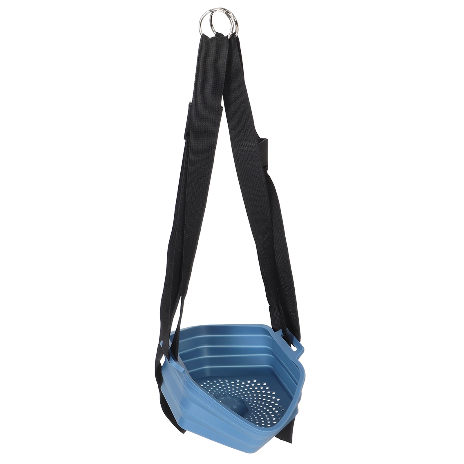 

Shower Bucket Portable Home Blue Baby Foldable Silicone Tubs Cooling Buckets Showers Camping Reusable