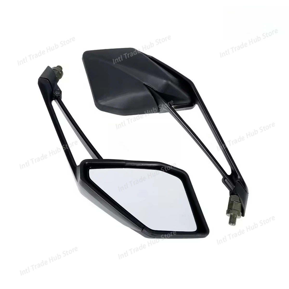 2PCS For Kawasaki Z1000 2014-2021 Motorcycle Black Rearview Mirror