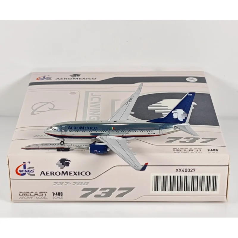 

JC Wings литой под давлением масштаб 1/400 Aeromexico B737-700 XA-CAM модель самолета из сплава, коллекционные предметы, декоративные украшения, подарки, игрушки