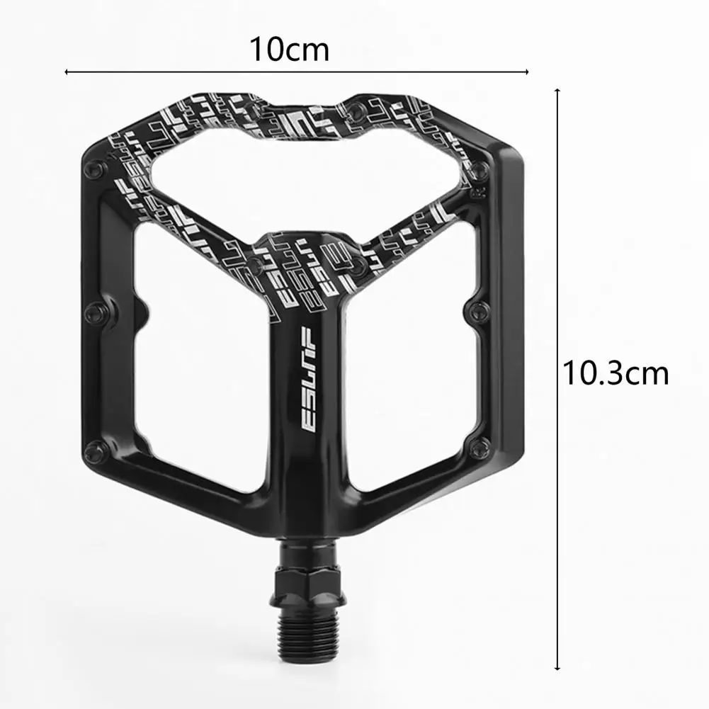 Bicycle Pedals 1 Pair Practical Dust-proof Save Effort Ultralight Widened Tread Riding Pedals for Road Bike