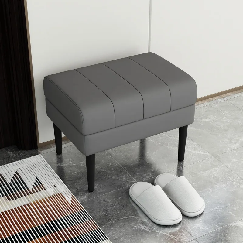 

Табурет для пеленания обуви у двери бытовой входной двери Табурет для ношения обуви может легко сидеть, роскошный высококачественный дверной табурет Solid