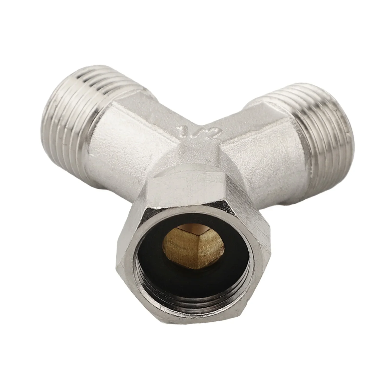 

Connector Copper 1/2\\\" DN15 Hot All Copper Bathroom Gadgets Union Reducing Elbow Slip-knot Elbow Y Dual Splitter