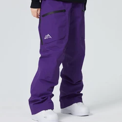 Winter Sport Man Skiing Pants Snowfield Windproof Snowboard Trousers Warm Women Snow Overalls Pro Waterproof Loose New Ski Pants