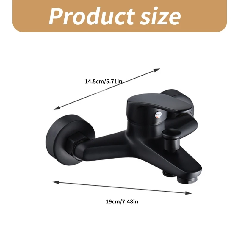 มัลติฟังก์ชั่นก๊อกน้ำอ่างผนังติดตั้ง Bath Mixer พร้อมดึง Diverters ฟังก์ชั่นอ่างอาบน้ำก๊อกน้ำสำหรับหัวฝักบัว