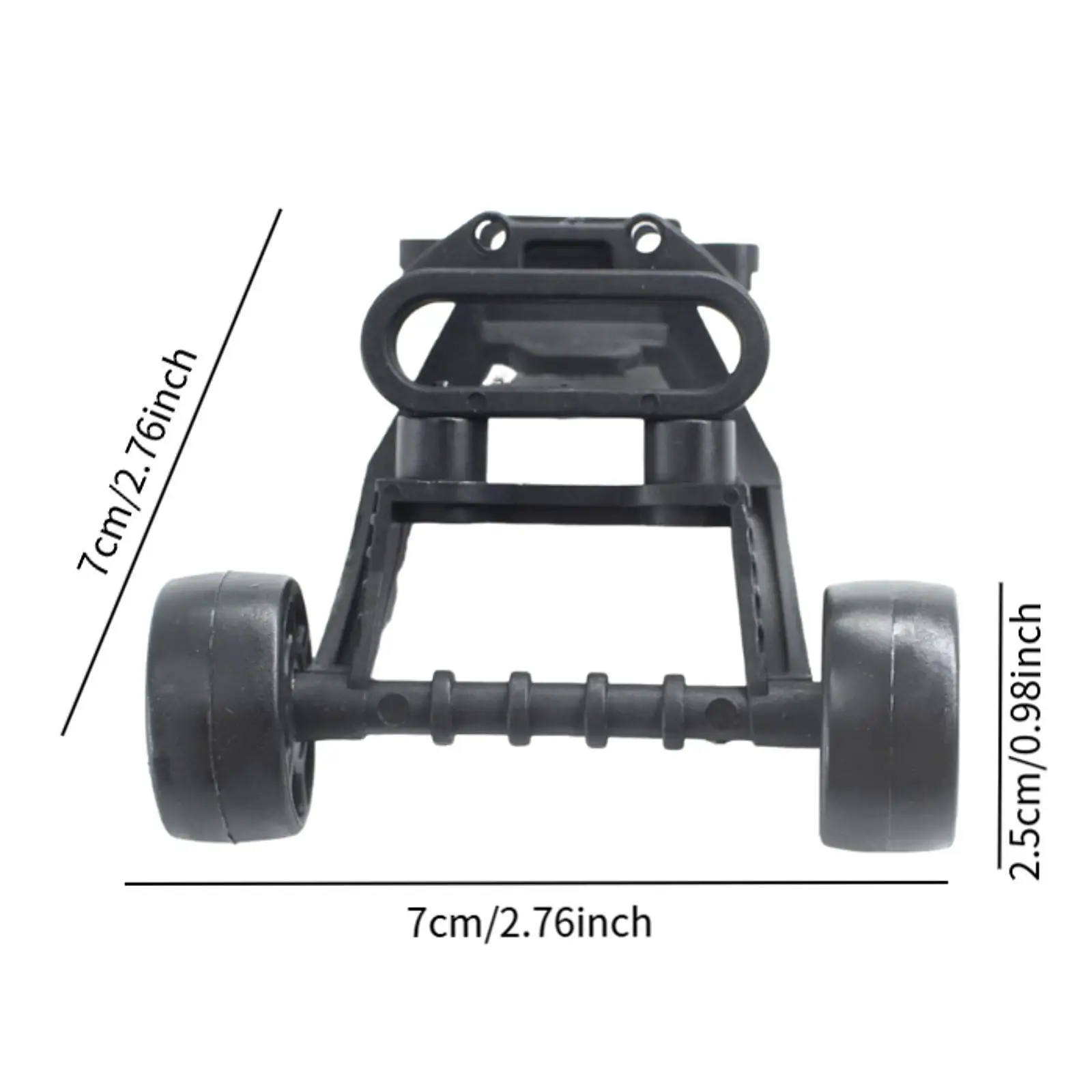 RC Wheelie Bar Assembly Replace Parts High Stability DIY Accs for 16101 16102