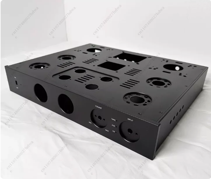 Push-pull Chassis Aluminum Alloy Power  Front Stage Box Fever Audio DIY Chassis All-aluminum Chassis Customized