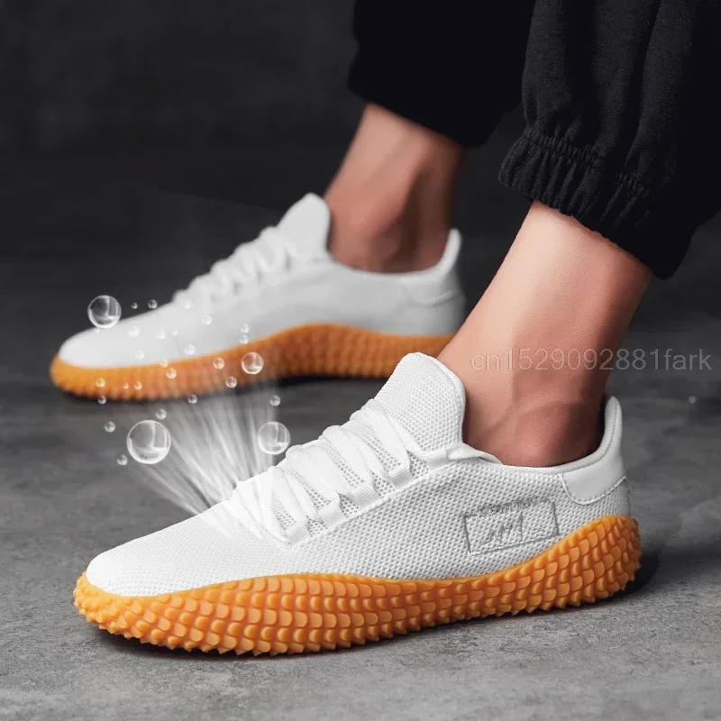 Professional Men Table Tennis Shoes Ping Pong Sneaker Shock Absorption Training Shoes Anti-Slip Ultra Light Indoor Shoes