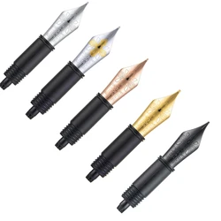 3 PCS Hongdian Fountain Pen Nib #6 Nib (EF/F/M Nib) for 1860 Max, 1837, 660, N23, N2 and N8 Replaced Nib Part