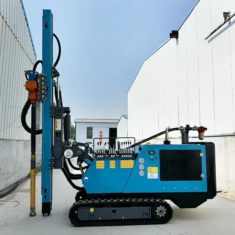 Advanced Customizable Diesel Hydraulic DTH Drilling System for Productive Surface Mining and Accurate Blasting Operations