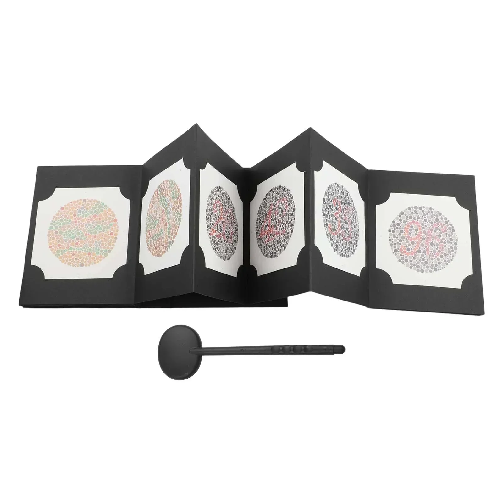 19*14.8*4cm Color Vision Test Professional Test Materials Test For Color Vision Deficiency For Color Vision Assessment