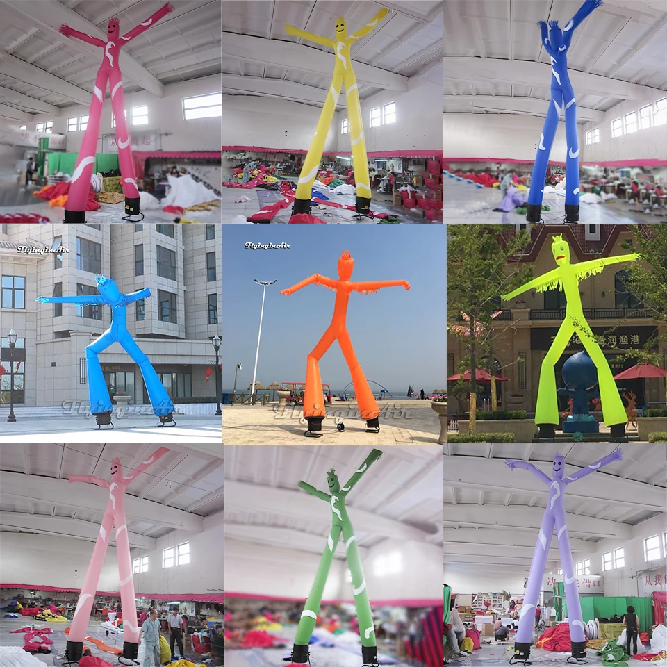 

Надувной гигантский танцор-маслобой 6 м для улицы, с 2 ногами, для рекламы, развлечений и мероприятий