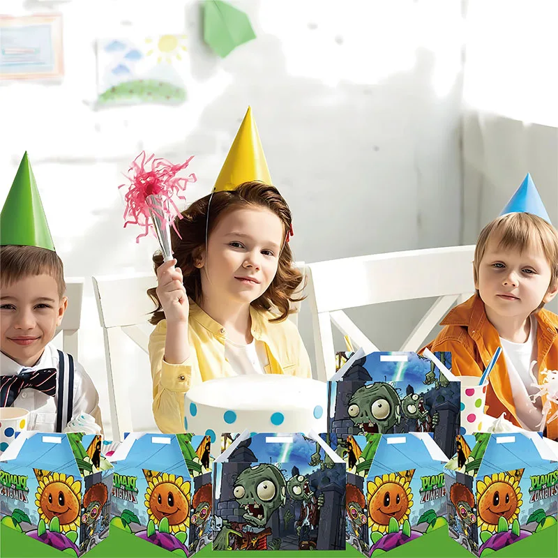 Zdjęcie 3: Kreskówkowy MINISO dekoracja urodzinowa Pudełko na cukierki Prezent Urodziny Upominek na przyjęcie Torba na prezenty Pudełko z uchwytami Baby Shower dla chłopców