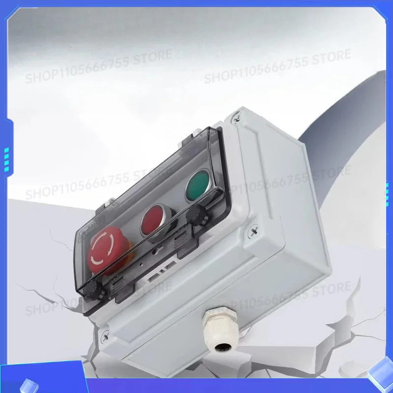 Outdoor waterproof switch box emergency stop start box emergency stop control self resetting junction box