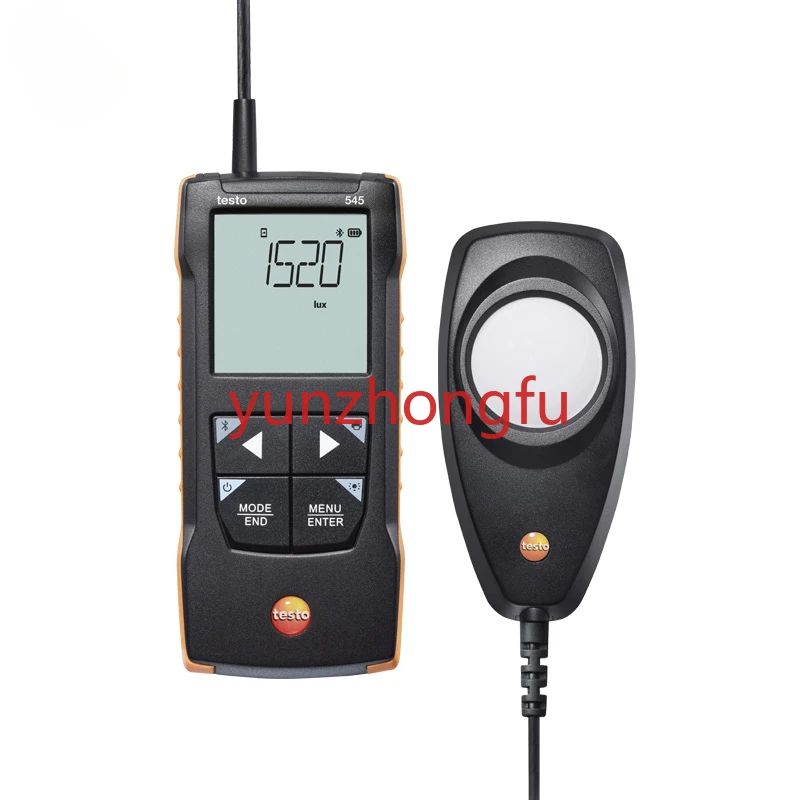 Testo545 Split Illumination Photometer High Precision Light Meter  Brightness  Lumen Tester