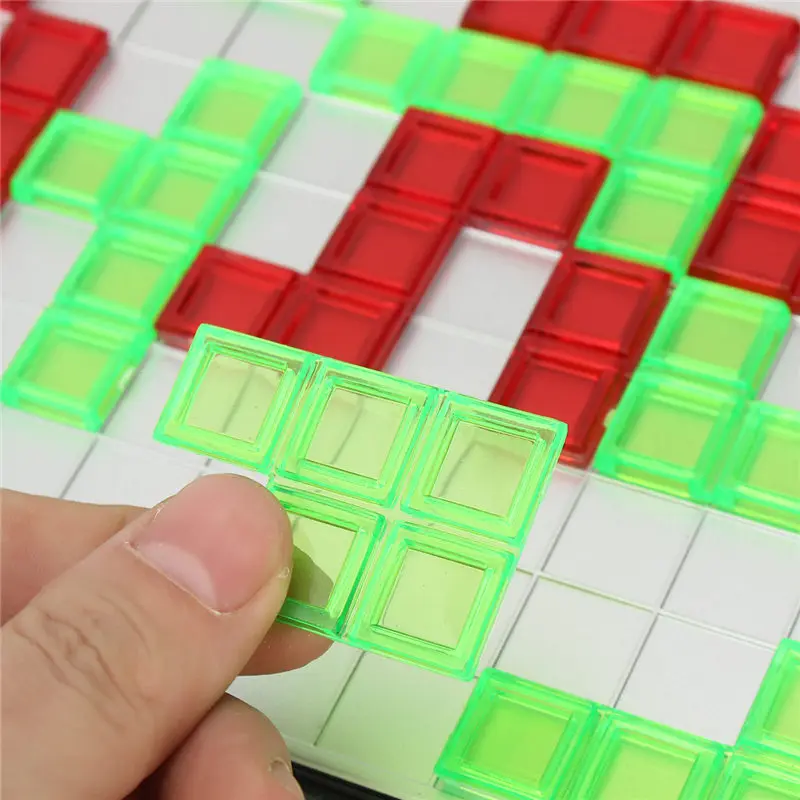 Novità Puzzle scacchi Blokus gioco da tavolo pratica abilità iniziale gioco di strategia giochi di famiglia realistici quadrati gioco giocattolo