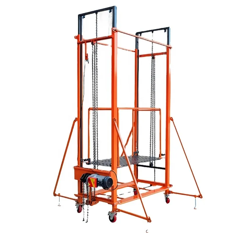 Heavy Duty Electric Scaffold System Developed for Secure Construction Lifting and Dependable Logistics Support