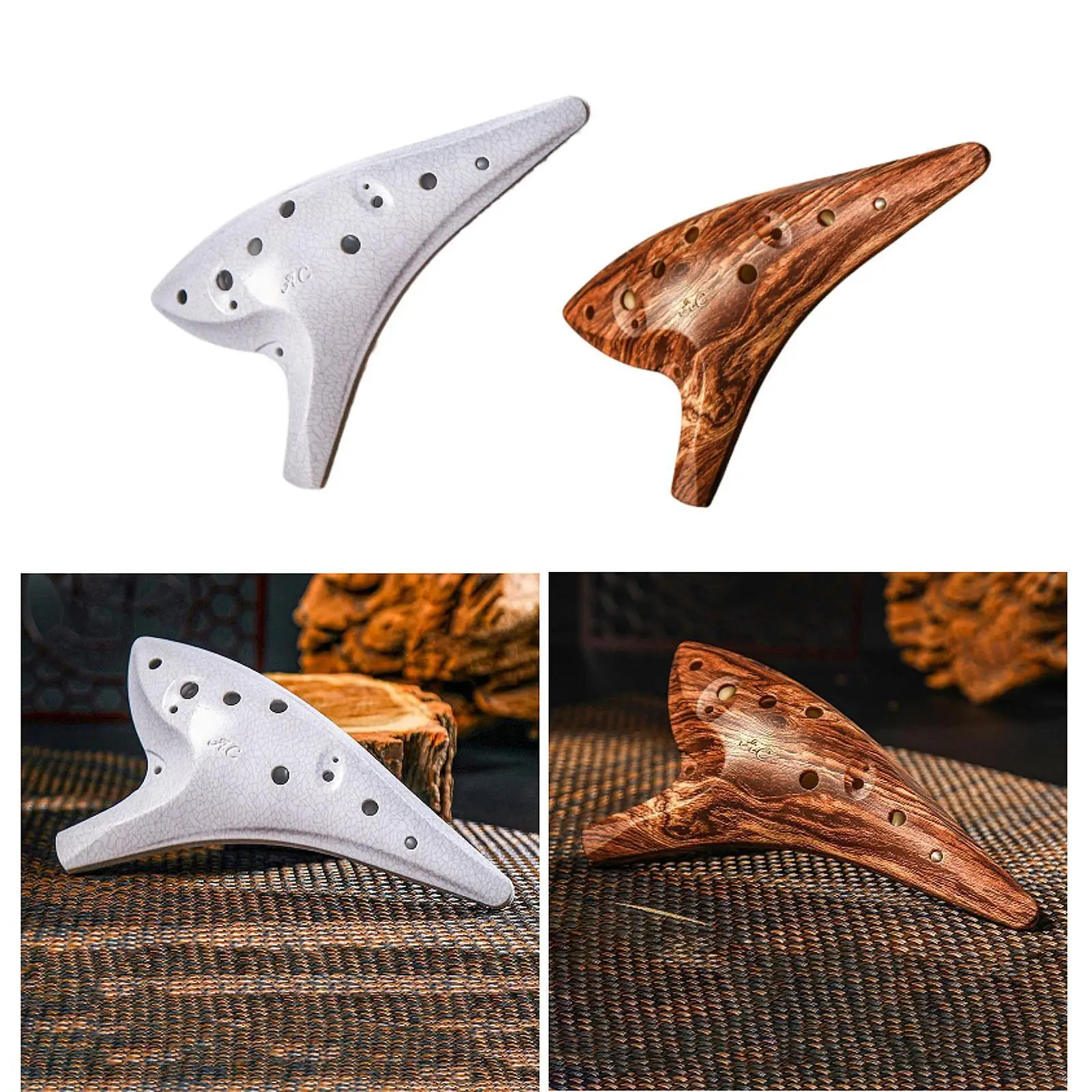 

12-луночные аксессуары для окарина с сумкой для хранения для девочек-початков и взрослых