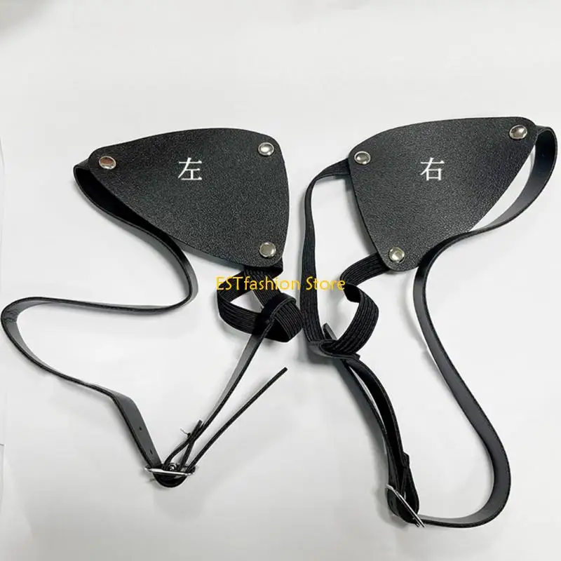 Y5GC Steampunk Medievals Knights parches para ojos piratas m&aacute;scara para ojos parches para ojos cuero
