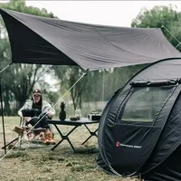 Automatic One-touch Shelter Type Lightweight Large Tarp Supplies Camping Equipment Outdoor Tents Camping Waterproof for 4 People